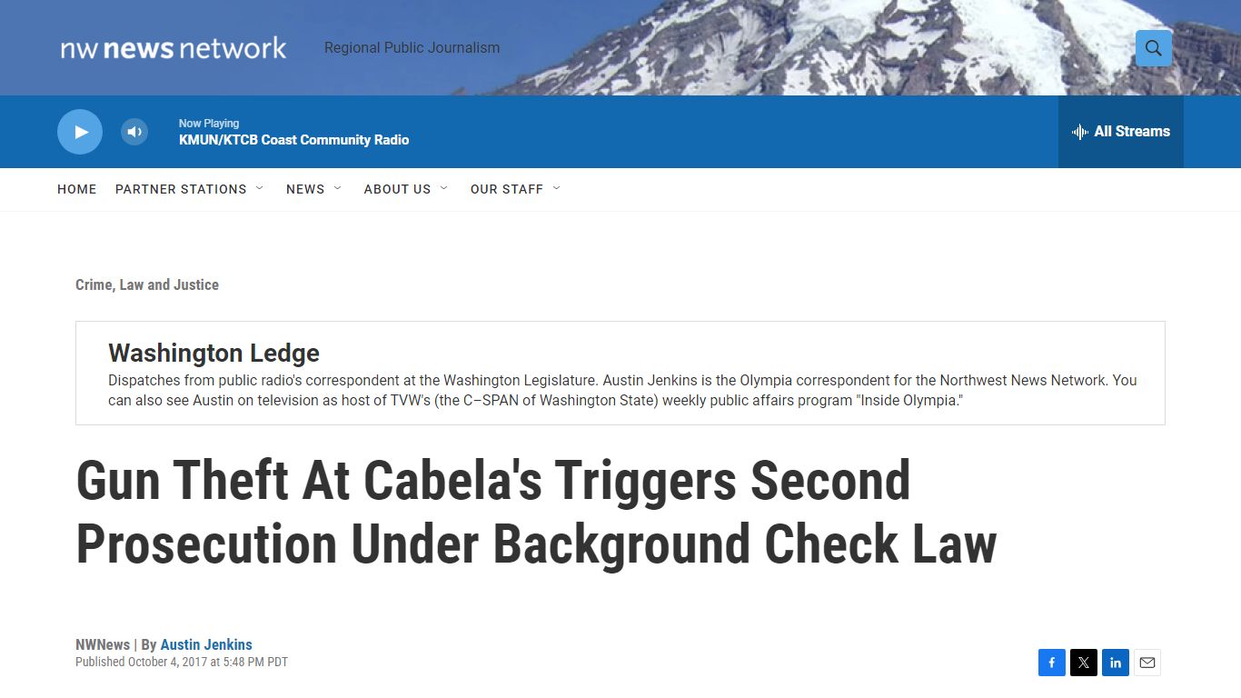 Gun Theft At Cabela's Triggers Second Prosecution Under Background ...